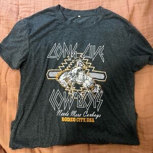 Grey western shirt